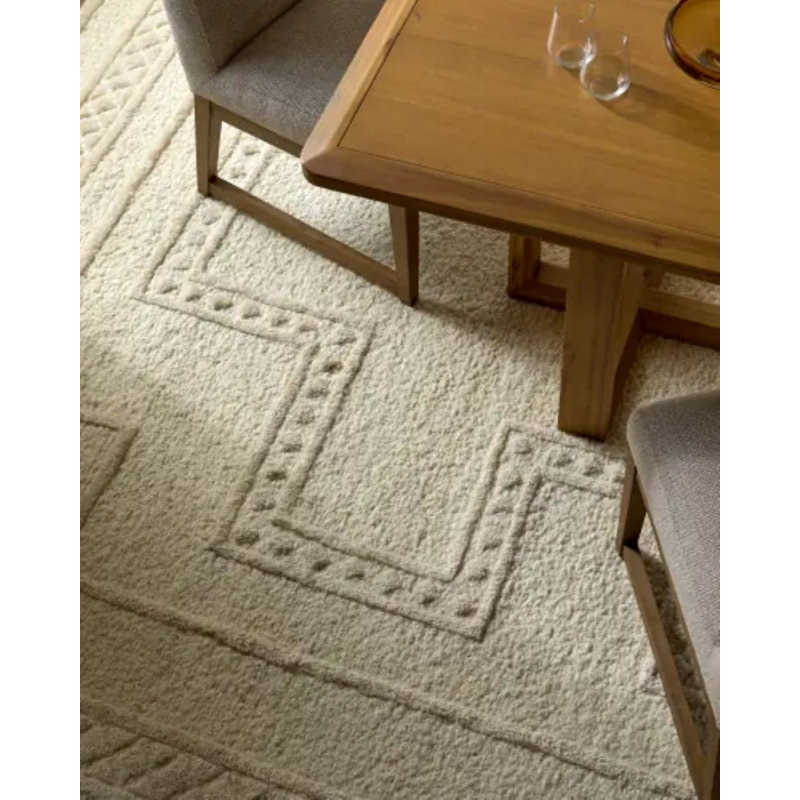 Sardis Handmade Wool Area Rug, Rectangle 10' x 14'