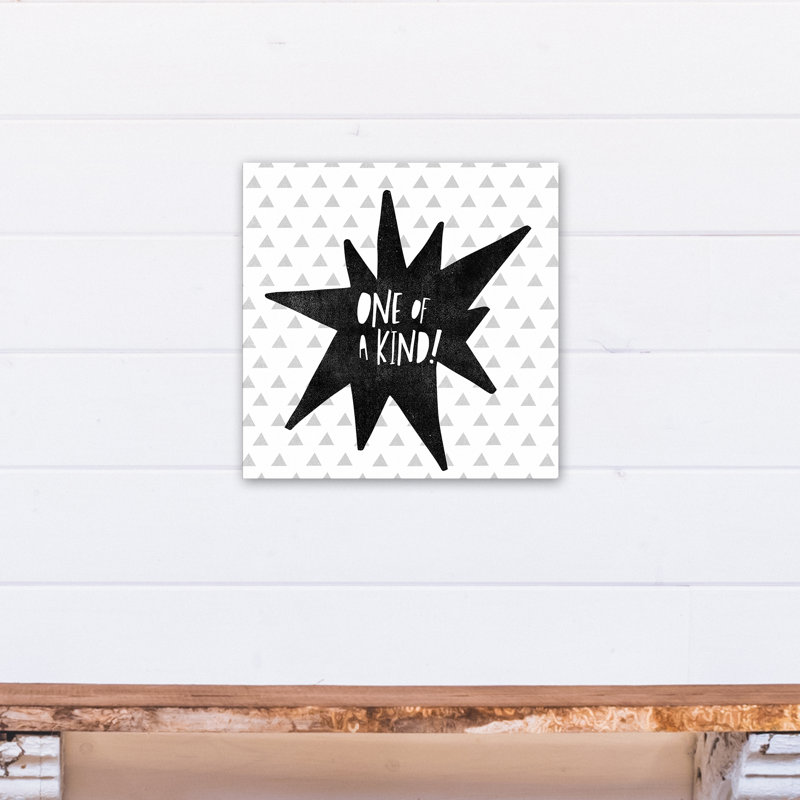 Art encadré "one of a kind" Mancia, H 16 po x l 16 po x P 1,25 po, Toile tendue