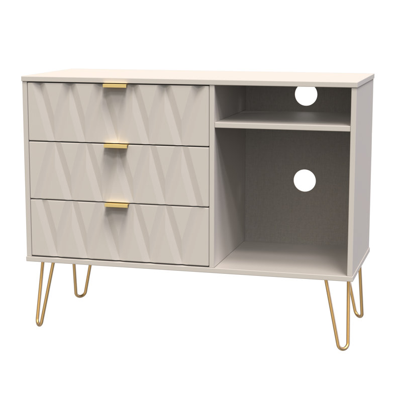 Taivon 3 Drawer TV Unit