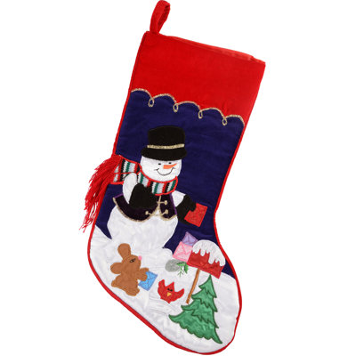 Snowman Christmas Stocking