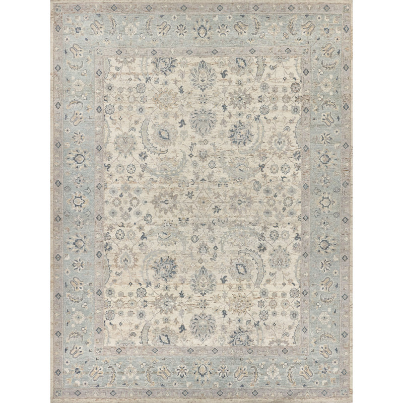 Harper Wool Oriental Area Rug, Rectangle 9' x 12'