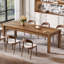 Solid Wood Dining Table-1857274484