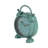 Traditional Analog Metal Tabletop Clock in Black/Blue/White/Beige