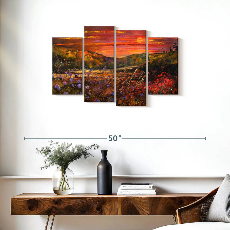 Alvord Sunset Meadow, H 22 po x l 36 po