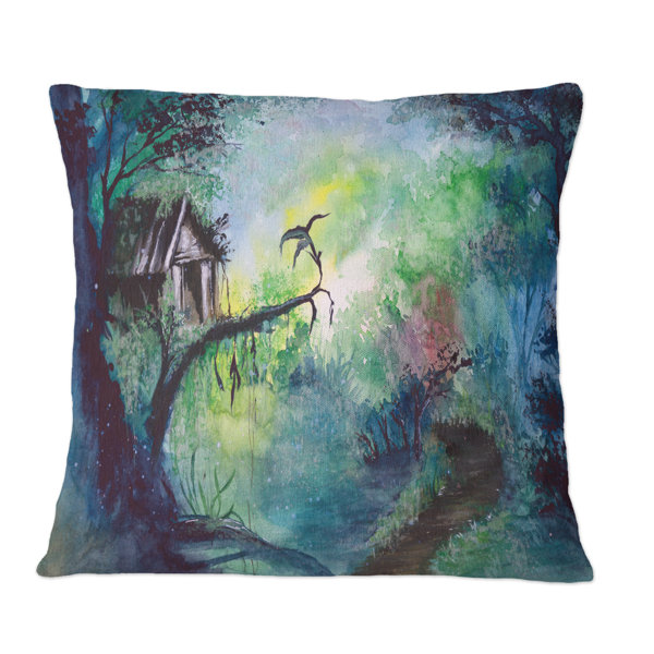 DesignArt Throw Pillow | Wayfair