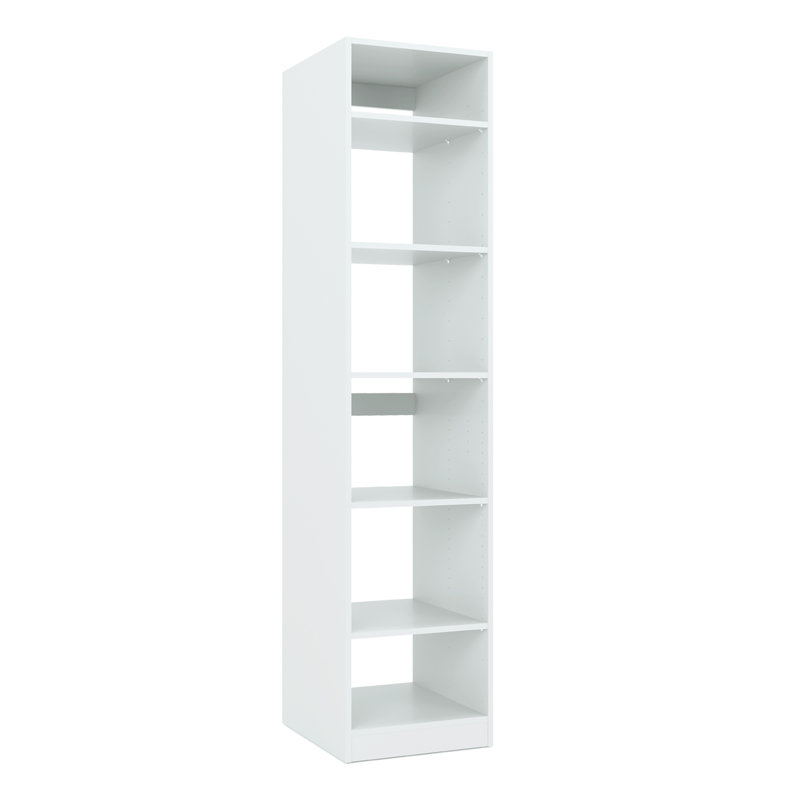 Système de rangement pour garde-robe l 18 po Closet & Co, Blanc