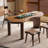 Walnut Curved Solid Wood desk-108798444