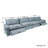 4-Piece Modular Linen Power Reclining Sectional Sofa With Zero-Gravity-1766082929