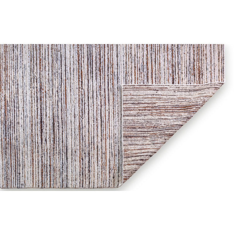 Tapis performance noué à la main Hayden - espresso - 7 pi 9 po x 9 pi 9 po, 7 pi 9 po x 9 pi 9 po, Espresso