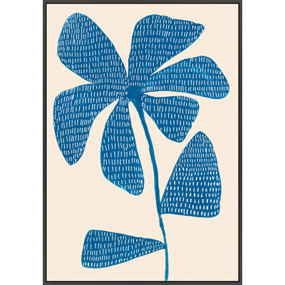 Ceramic Blue 2 by Andrea Stokes - Framed Wall Art