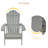 Solvejg Resin Adirondack Chair-1886621304