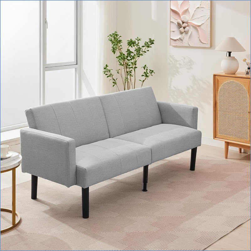 2 Seater Linen Loveseat