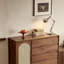 Armoire d'appoint de style rétro de petite taille