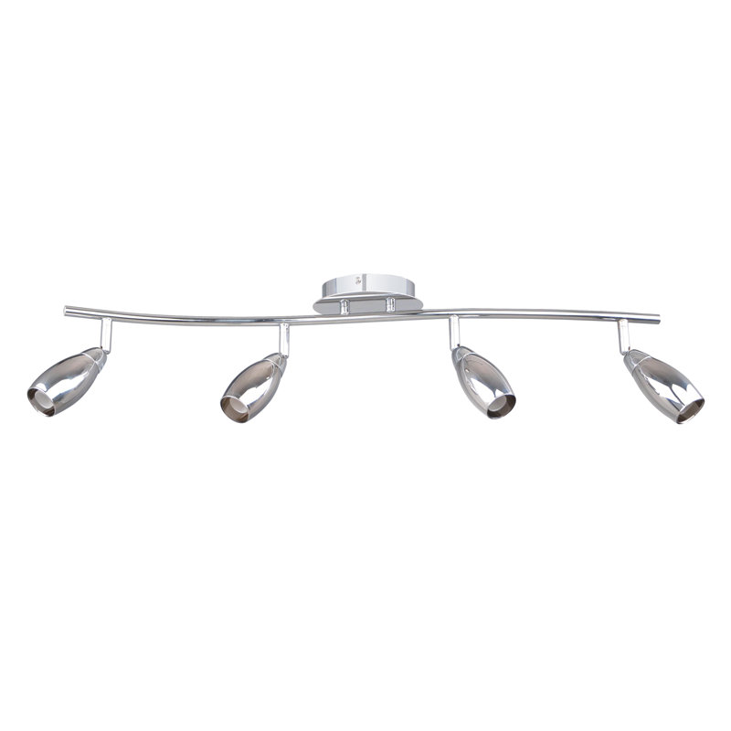Ensemble de rail d’éclairage 4 lumières Tameka