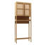 Rangement de salle de bain avec armoire et tablettes-362645619