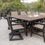 Table de bar rectangulaire 66 po Berlin Gardens Harbor-120366886-120366903-120366882
