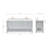 Moille Bayhill 73" Double Bathroom Vanity Set-1027207819