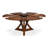 Casual Oak Round Dining Table-114022746-114022742