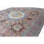 High-Quality Hand-Knotted Blue And Red Area Rug