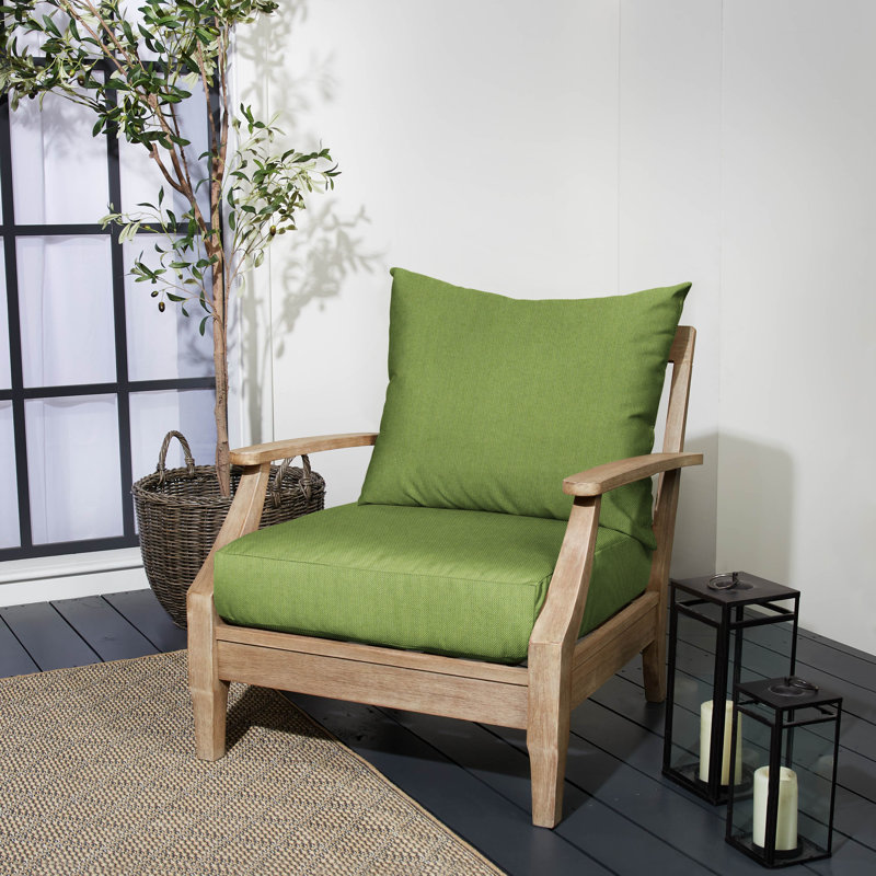 Coussin de siège / dossier d'extérieur Sunbrella, Ivoire Sunbrella®, L 25 po x P 25 po