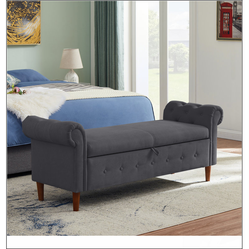 Multifunctional Storage Rectangular Sofa Stool