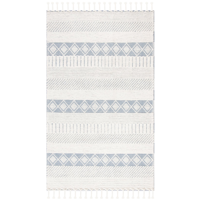 SunPrairie Hand Woven Wool Southwestern Rug, Rectangle 3' x 5'