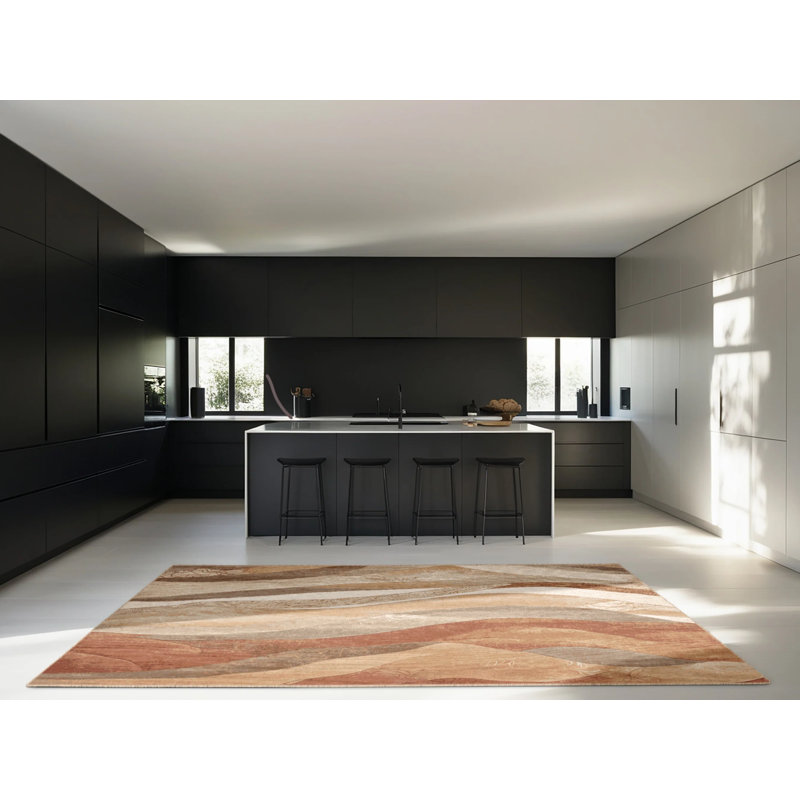 Horizon Bloom Rug, Square 3'