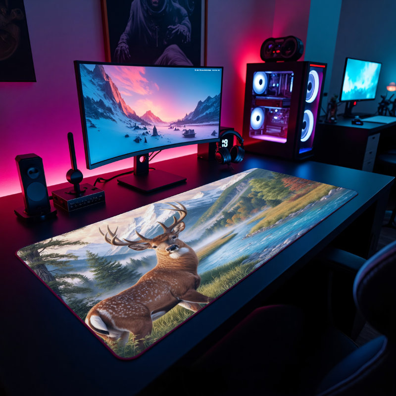 Polyester Desk Pad, 23.6x13.8