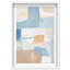 Perimeter Blue (III) Shadowbox Abstract Print by Oliver Gal, Black Frame, 10 x 15-1305026971-1305026966