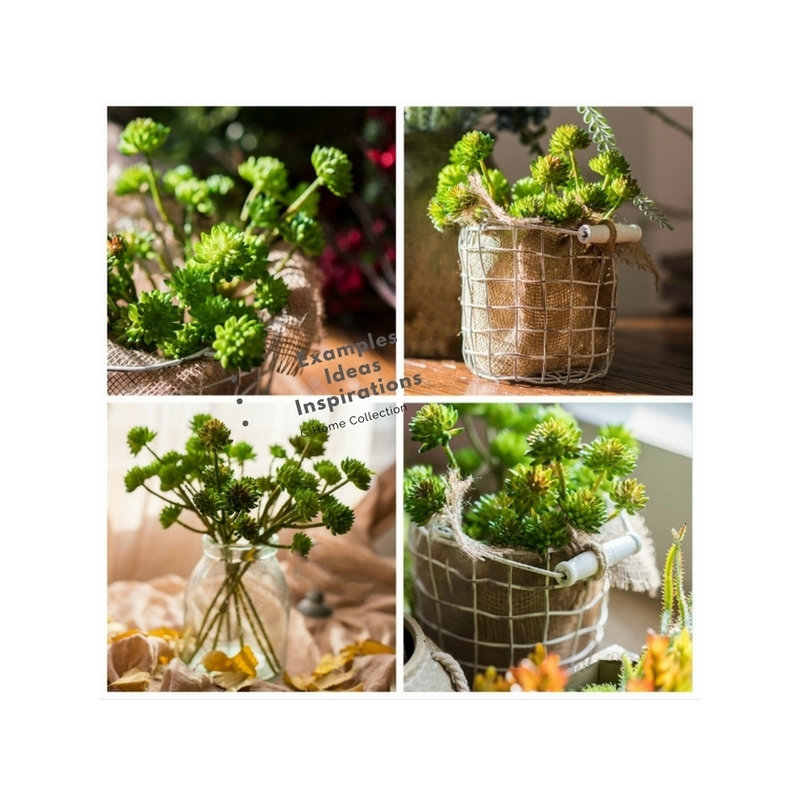13'' Faux Succulent Plant, Green