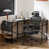 Chaise noire / bureau noir