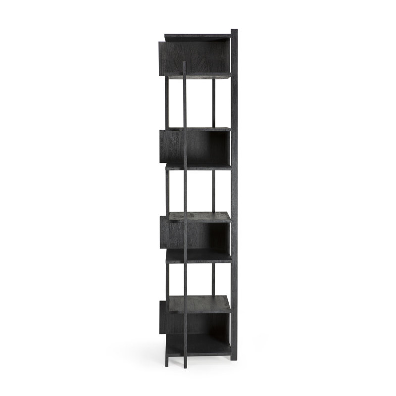 Solid Wood Corner Bookcase