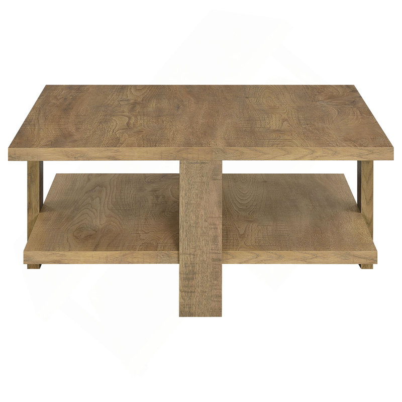 Runnion Mango Brown Square Coffee Table