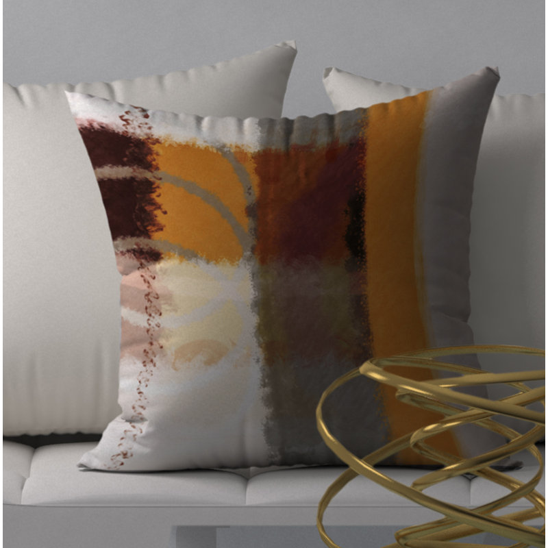 Chic Reversible Throw Pillow, 24" x 24"