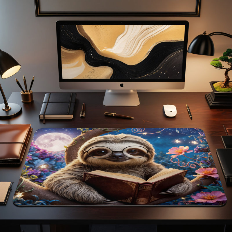 Polyester Desk Pad, 23.6x13.8