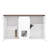 Large Cat Litter Box Enclosure with LED Light