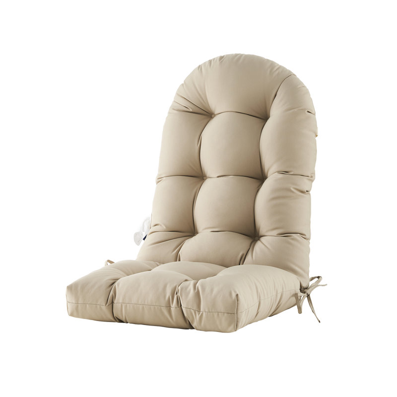Outdoor 4'' Seat / Back Cushion, Khaki