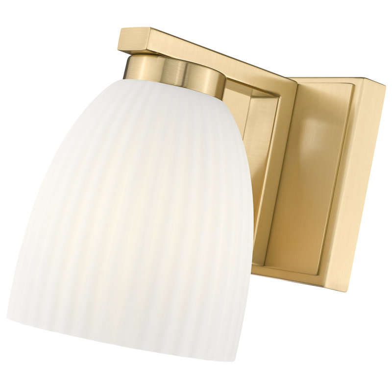 Mateo 1 Light Wall Sconce, Gold