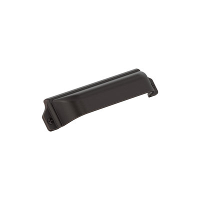 Haven 3 inch or 3-3/4 inch (76mm or 96mm) Centre-to-Centre Oil-Rubbed Bronze Cabinet Cup Pull - 10 Pack