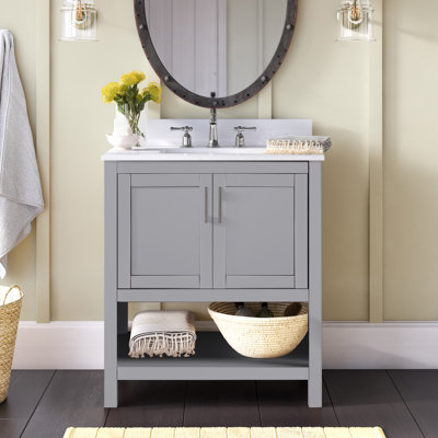 Ensemble de meuble-lavabo simple 30 po Scottsbluff
