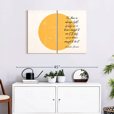 " Brave Enough Amanda Gorman " 2 - Pieces