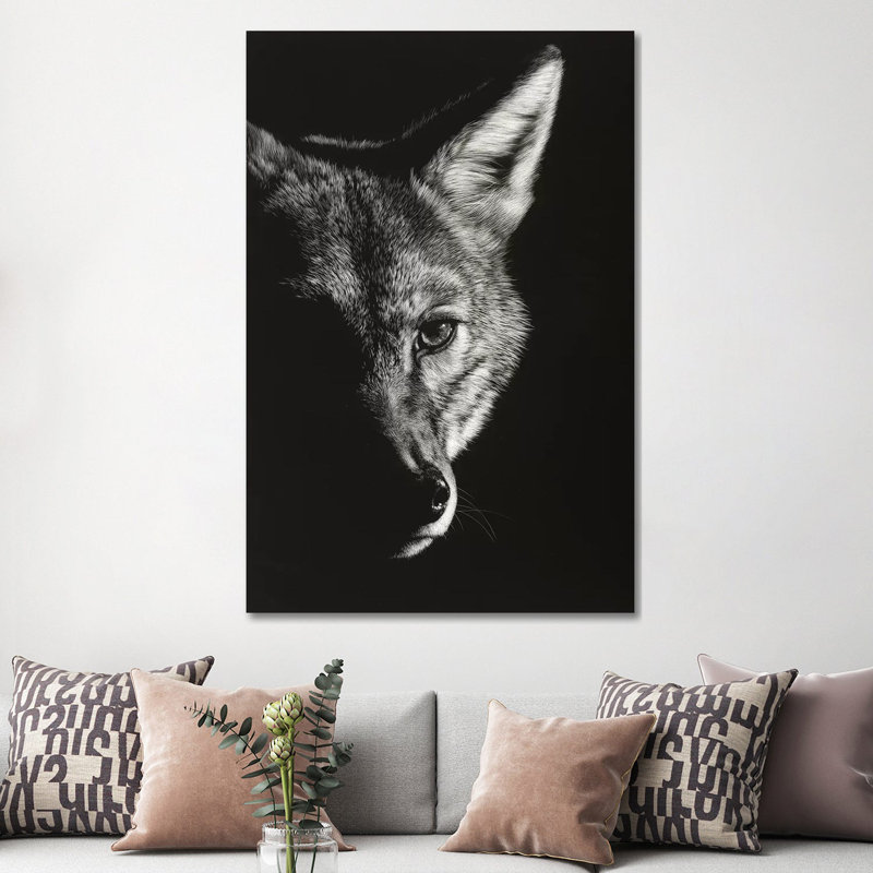 Black Glimpse VI by Julie T. Chapman - Wrapped Canvas Print, 152.5 cm H x 101.5 cm W