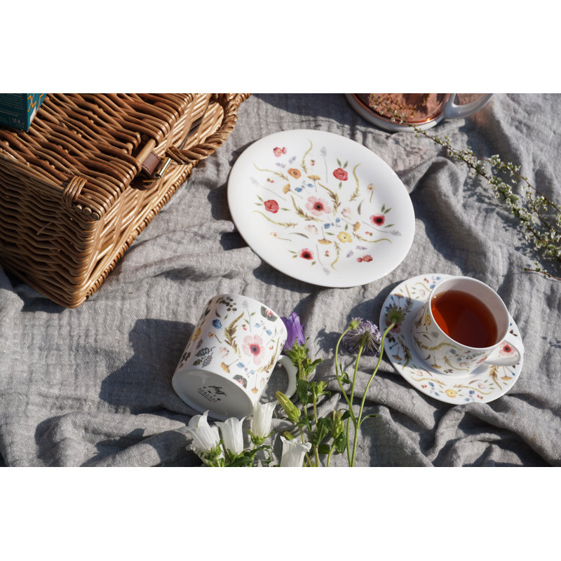 Scandinavian Floral Bone China