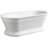 59" x 30" Freestanding Soaking Acrylic Bathtub-81515715
