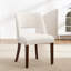 Chaise d'appoint rembourrée en bois massif-877271109