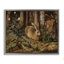 «Rabbit in Forest Foliage Floater», art mural par Arlington Prints