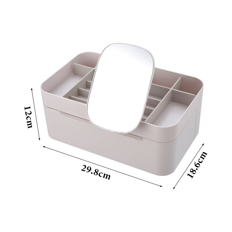 Plastic Makeup Organizer