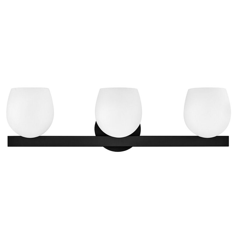 Mae 3 - Light Vanity Light, Black