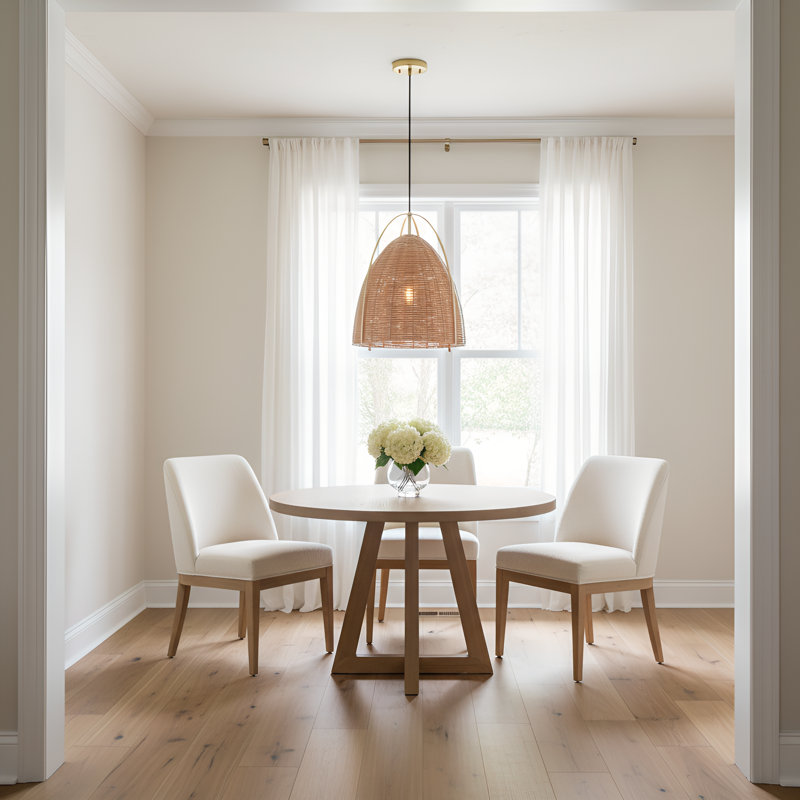 Norman 1 - Light Pendant, 85.5" H x 15.5" W x 15.5" D, Bronze/Brown