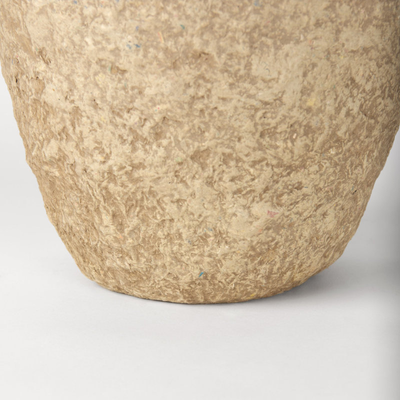 Vase de table en papier mâché Lovatt, H 18 po x l 12 po x P 12 po